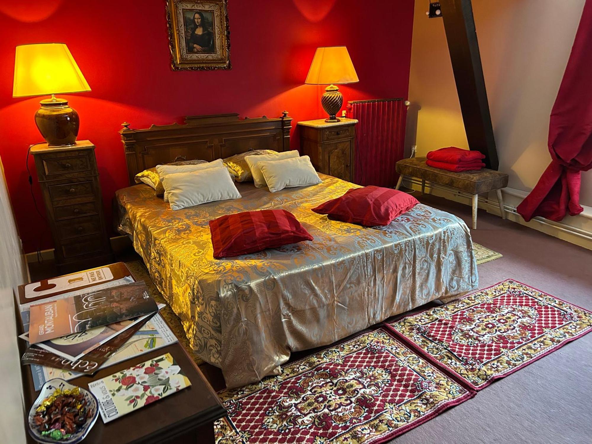 Manoir De La Gravette, Manoir Et Table D'Hotes 蒙托邦 外观 照片